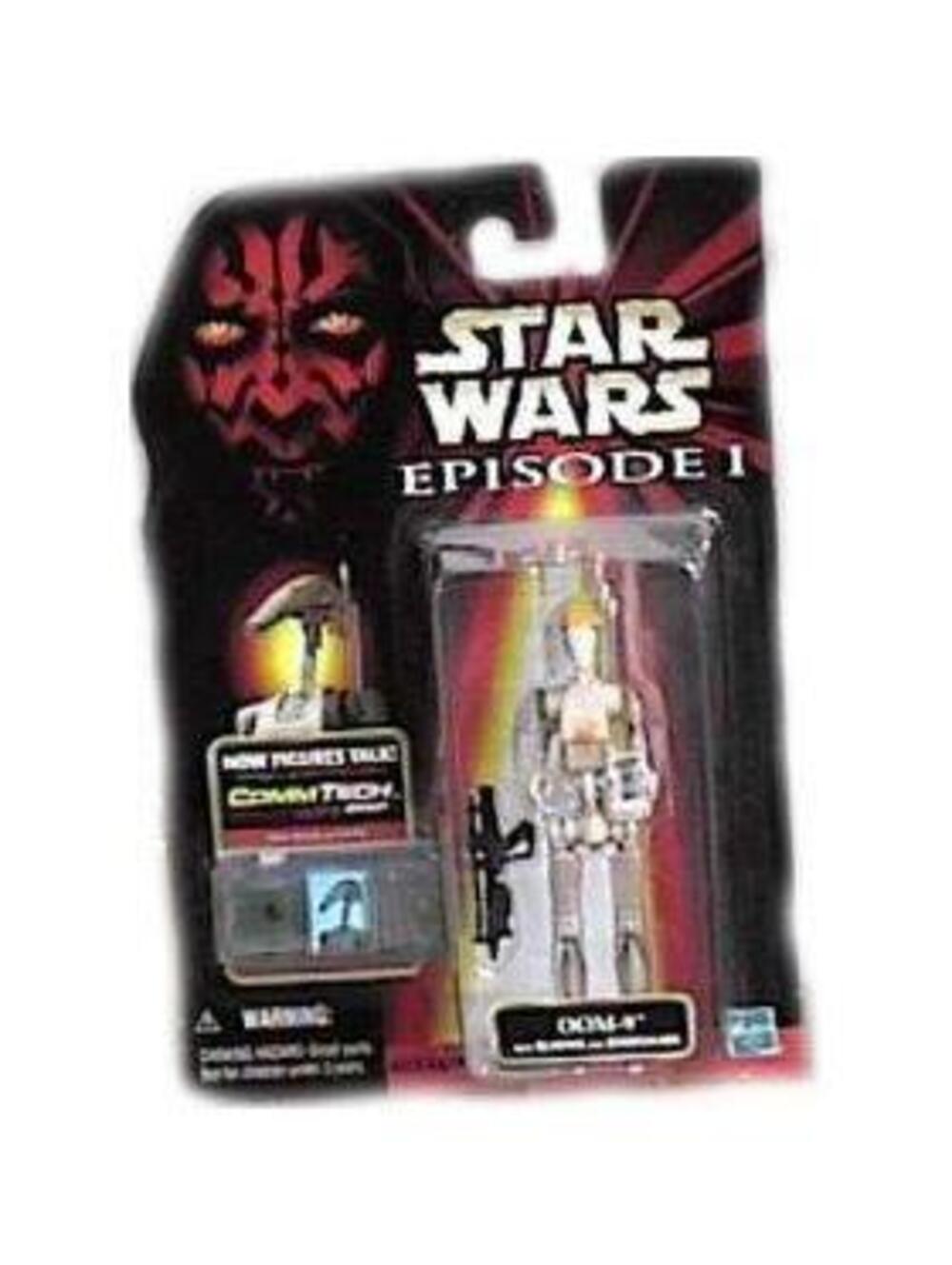 Hasbro Star Wars Episode 1 Oom-9 Comm Tech Action Figure